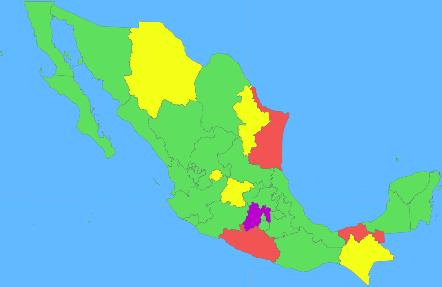 Mapa del Matrimonio Igualitario en México Altavoz LGBT